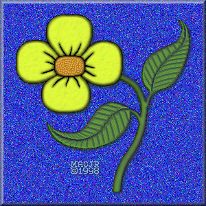 An alternate 2015 revised full-size I'm Sorry flower