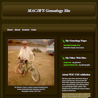 MACJR'S Genealogy Site